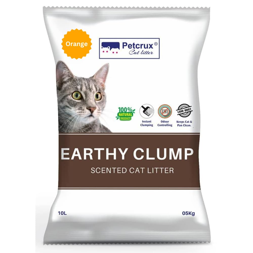 Earthy Clump Cat Litter — Orange Scent, 20kg