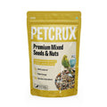Petcrux Bird Food – Blend of 6 Grains & Mixed Seeds – Clean, Additive-Free Bird Feed with Nyjer, Millet, Oats, Sunflower – 100% Natural & Healthy Mix for All Birds (1000 g)