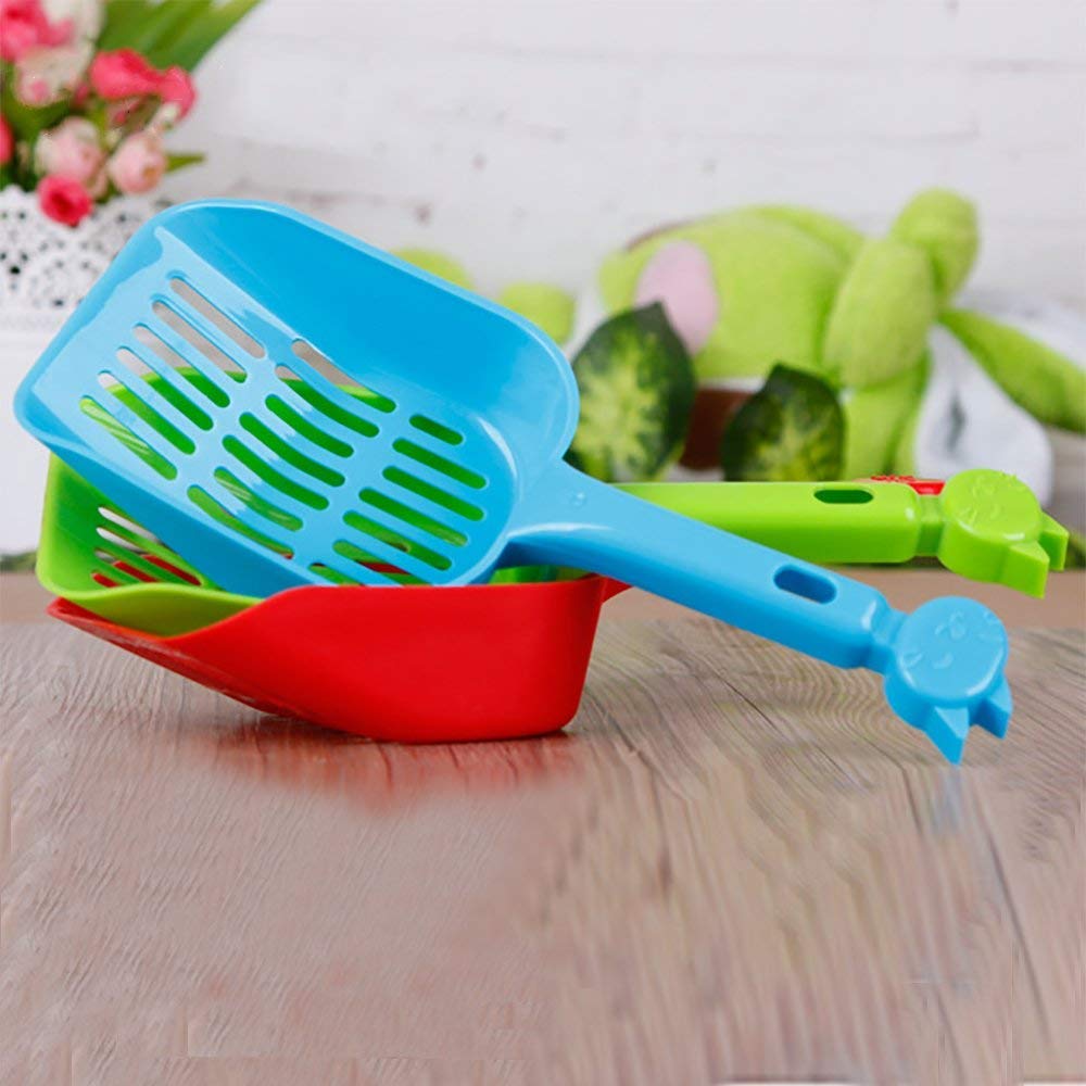 Petcrux Exclusive Scoopable Cat Litter Scooper (Cat Litter Scooper (Multicolor))