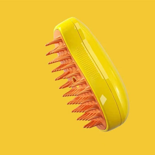 Petcrux Cat Steam Brush, Dog Steam Brush, Steam Brush for Cats and Dogs, 3 In 1 Steamy Pet Brush, Steaming Pet Hair Brush, Cat and Dog Comb with Steam, Pet Grooming Brush for Cats