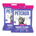 PetCrux Smart Clump Cat Litter 10kg, 2 Packs of 5kg, Lavender & Lemon Scented, 100% Natural Bentonite Clay, 99% Dust-Free, Rapid Clumping & Odour Lock, All Breeds